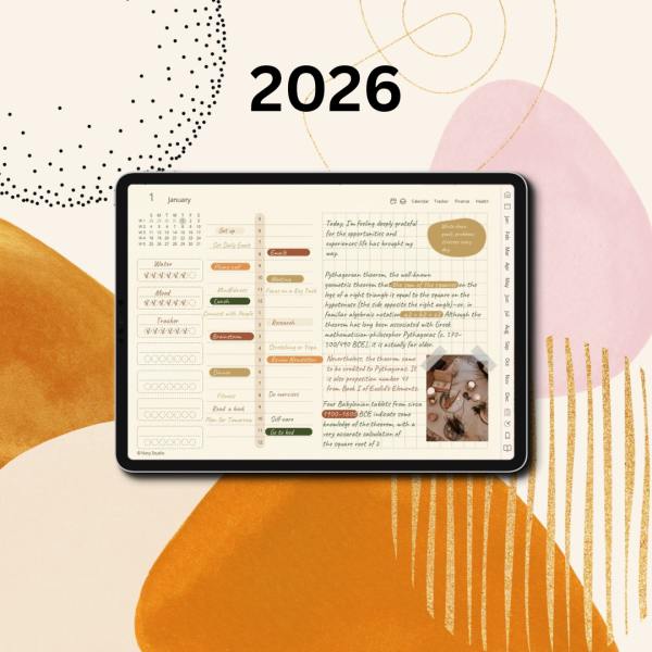 2025 & 2026 Digital Planner Templates Bundle - Image 4