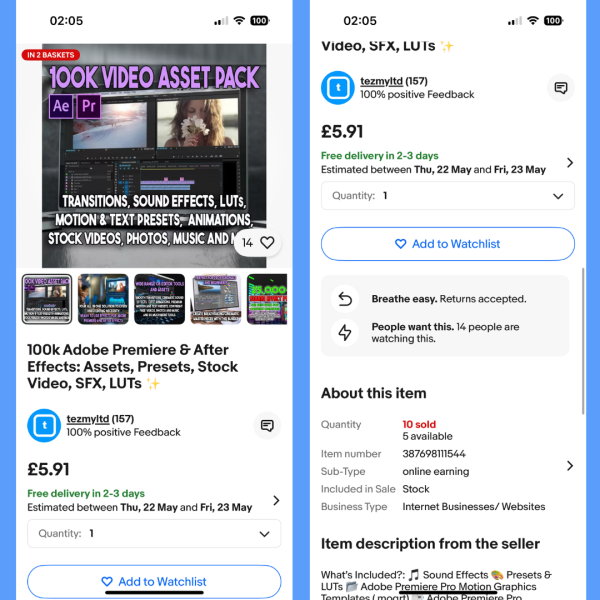 Tezmy on eBay — 100% Positive Reviews. Buy with Confidence - Image 5