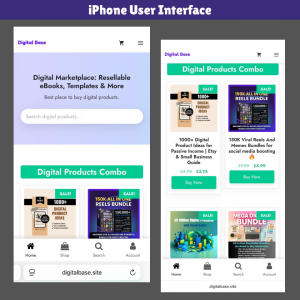 Ready-to-Sell Digital Product Website | Domain + Full Setup Support | Ideal for Beginners