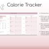 Weight Loss & Fitness Tracker – Google Sheets | Meal Planner, Calorie & Habit Tracker | Digital Workout Planner - Image 4