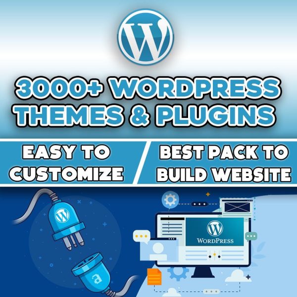 3000+ Premium WordPress Themes & Plugins Bundle – WooCommerce Templates, Elementor Sites & More