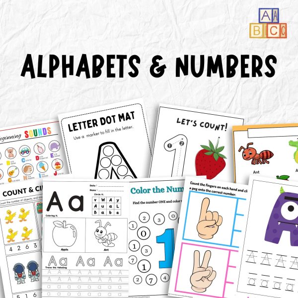 Ultimate Kids Learning Mega Bundle | PLR & MRR Preschool Worksheets, Chore Charts, Planners & Printables - Image 6