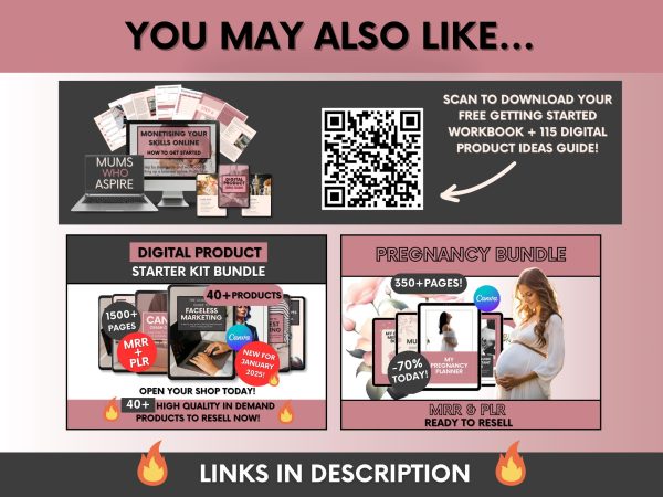 300+ Pages Editable Canva Templates + Done-For-You Wedding Invitations — Resell for 100% Profit! - Image 10