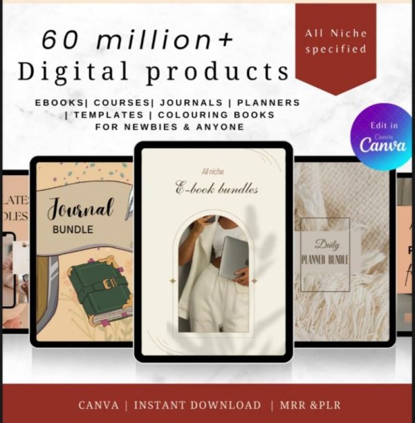 Resellable 60+ Million Digital Assets with PLR/MRR – T-Shirts, Fonts, Ebooks & More - Image 6