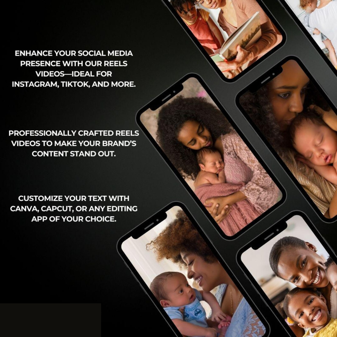650+ Motherhood Reels Pack with PLR & MRR — Ready to Post Content for Fast Social Growth - Image 2
