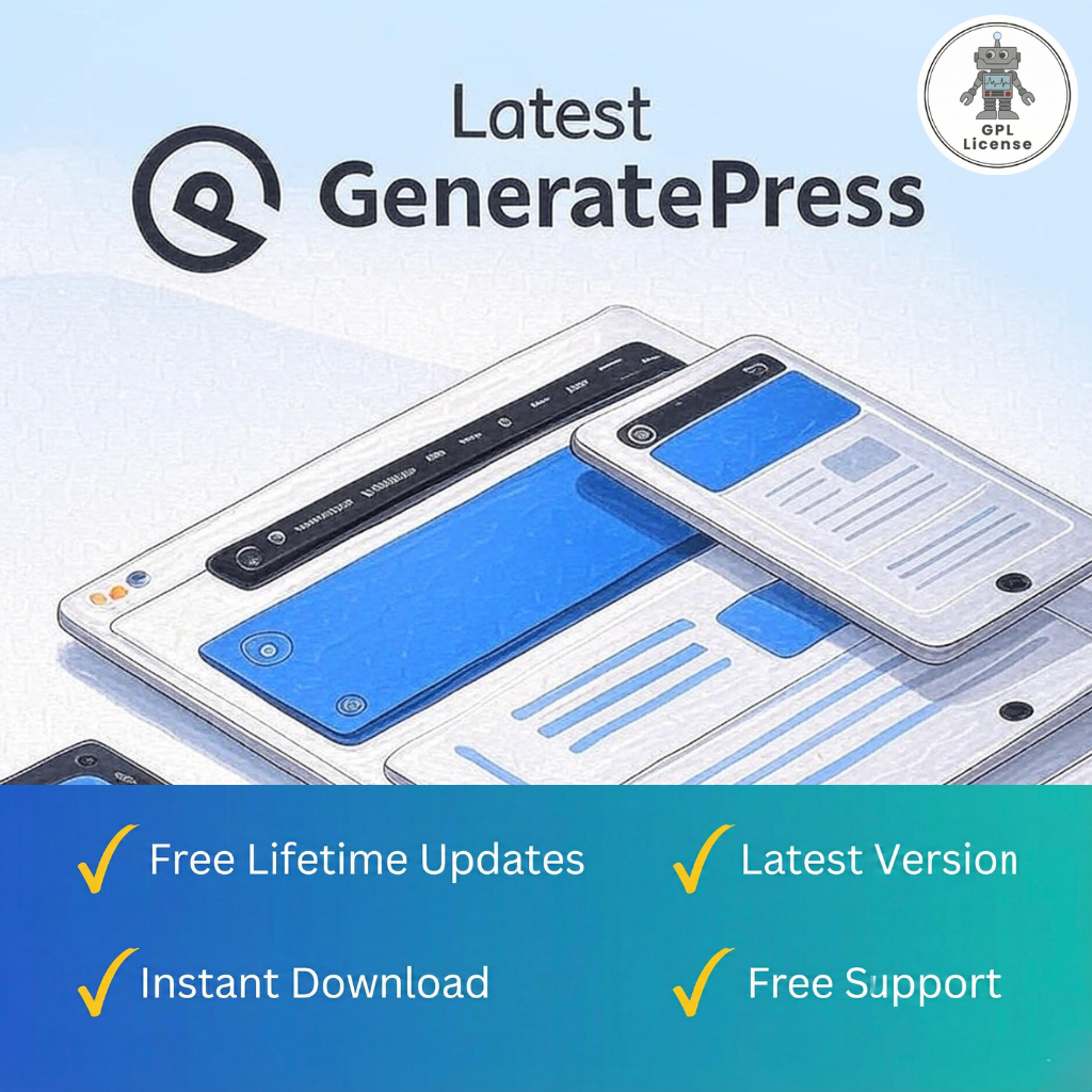 GP Premium – GeneratePress Premium 2.5.5 Free Download for Unlimited Websites