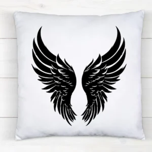97 Angel Wings & Baby Highland Cow SVG Bundle