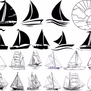 79 Nautical & Muscle Car SVG Bundle — Sailboats and Vintage Muscle Cars ⛵️🚗