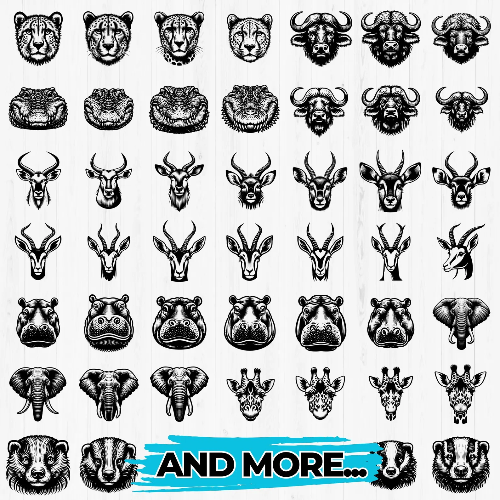 119 Baby Animal & Beach SVG Bundle – Cute Critters & Summer Vibes - Image 2