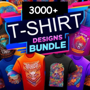 3000+ T-Shirt Logo Design Bundle — Instant ZIP Download