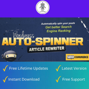 WordPress Auto Spinner – Articles Rewriter 3.27.0