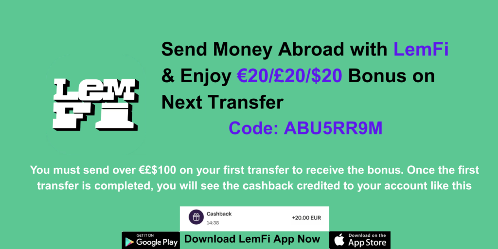 LemFi Referral Code